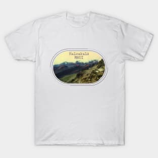 Haleakala National Park Maui Hawaii To travel is to live T-Shirt